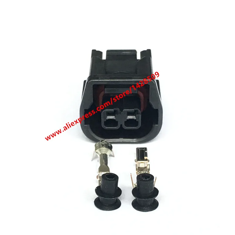 5 Sets 2 Pin Auto Headlight Fog Light Socket Daytime Running Lights