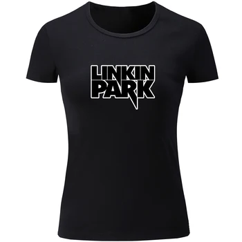 

Rock Music Band Linkin Park Letter Print T Shirt Women Multi Color Girl's T-shirt Summer Short Tshirt for Lady Street Style Tops