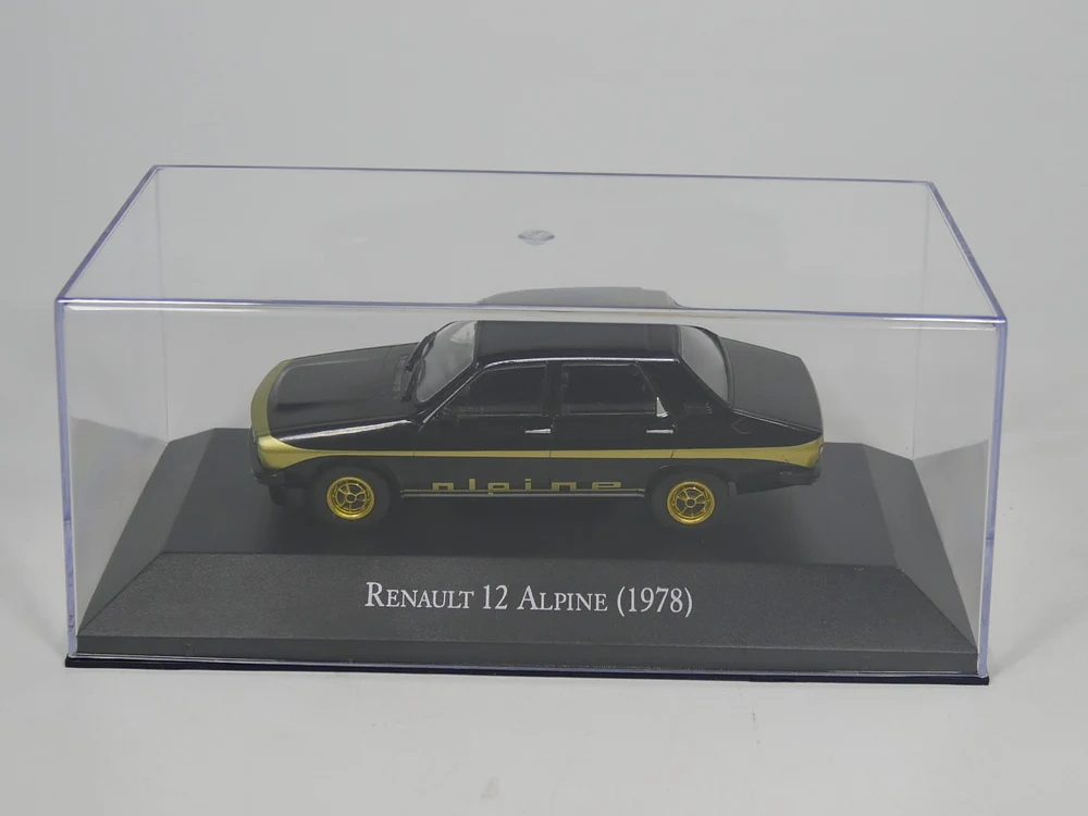 Ixo 1:43 RENAULT 12 ALPINE 1978 литая модель автомобиля
