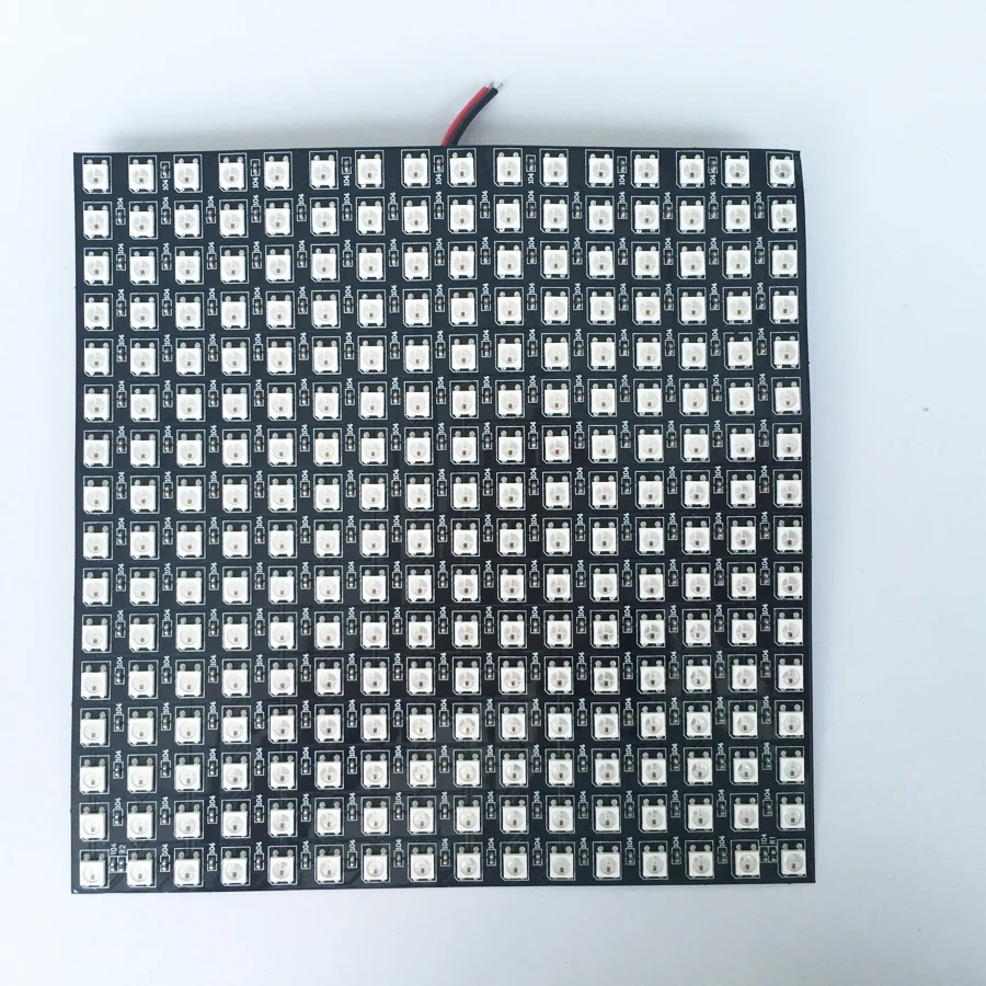 

P10mm WS2812B 16*16pixels led digital flexible panel light,size:17cm*17cm,DC5V input