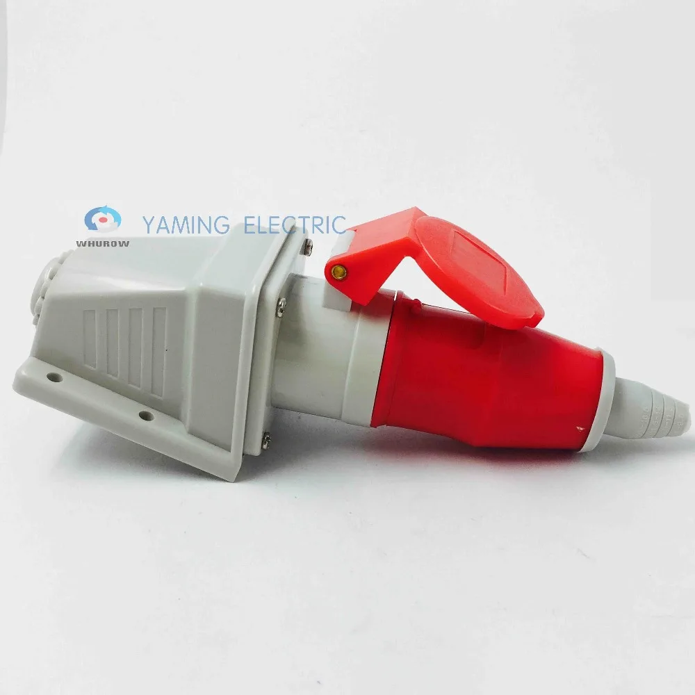 3 pin штепсельная вилка и розетка 16Amp Американская классификация проводов 2р +