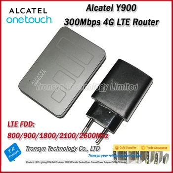 Online Großhandel Original Entsperrt Cat6 300 Mbps Alcatel Y900 LTE 4G WiFi Router Mit Sim-kartensteckplatz Und 4G Mobilen Wlan Router