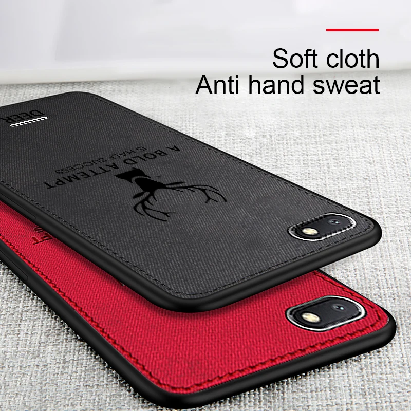 

Shockproof Deer Cloth Case For Xiaomi Redmi Note 5 6 Pro 5A 5 Plus 6 6A Case For Xiaomi Mi 8 A1 5X 6X A2 Max 3 Pocophone F1
