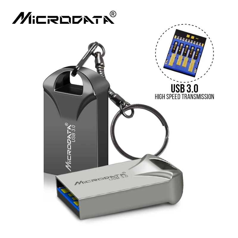 Металлический флеш накопитель высокоскоростной USB 3 0 флэш 16 ГБ 32 64 128 флешка