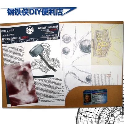 

Marvel Toys The Avengers Figure Raytheon Tor's Shield File Marvel around film derivatives