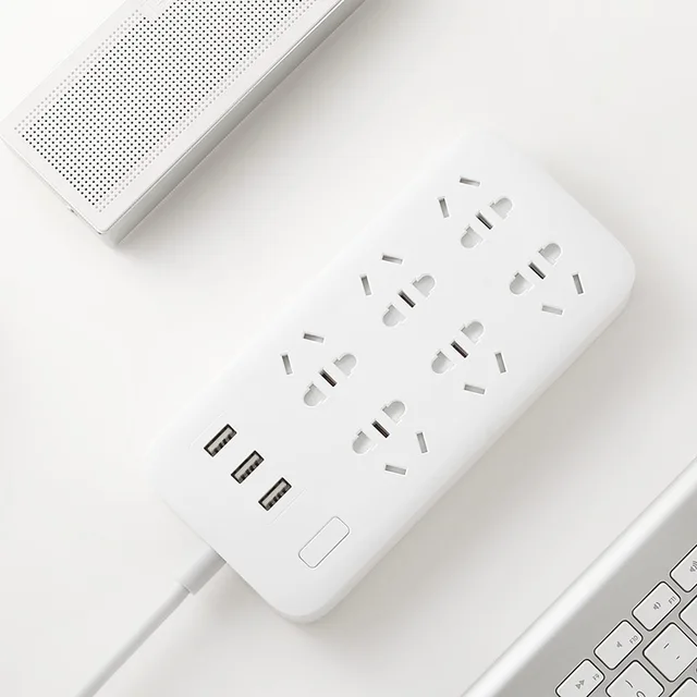 Origina   l Xiaomi Smart Power Strip 2.1A Fast Charging 3 USB