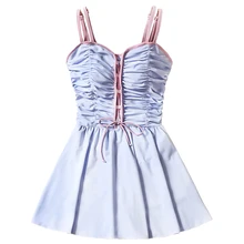 Новинка, женское платье для плавания, пляжная одежда, цельное платье для плавания, летнее сексуальное платье для плавания, спортивный костюм для плавания, пляжная одежда