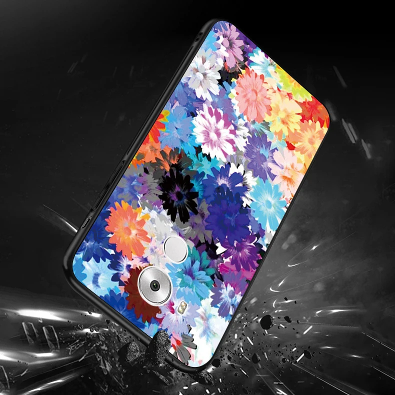 Для HUAWEI Honor 6C цветок чехол для телефона наслаждаться 6 S силиконовый мягкая задняя