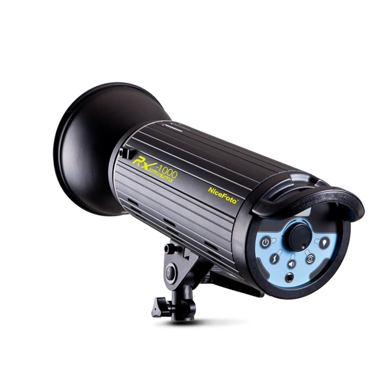 US $732.00 NiceFoto RX1000 1000W Studio Flash Fast Recycling Time RX1000 Studio Photography Studio Light Lamp Touch Button