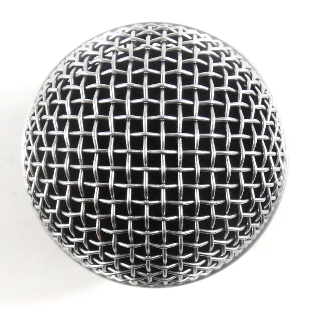 2pcs High Quality Replacement Ball Head Mesh Microphone Grille Accessories for Shure BETA58 SM58 SM58S SM58LC