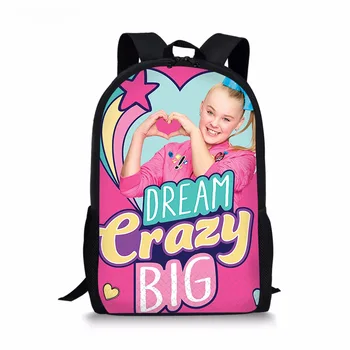 

Beautiful Cute Jojo Siwa Backpack Kids Boys Girls Rucksack Children Surprise Gift School Bags Women Travel Laptop Knapsack