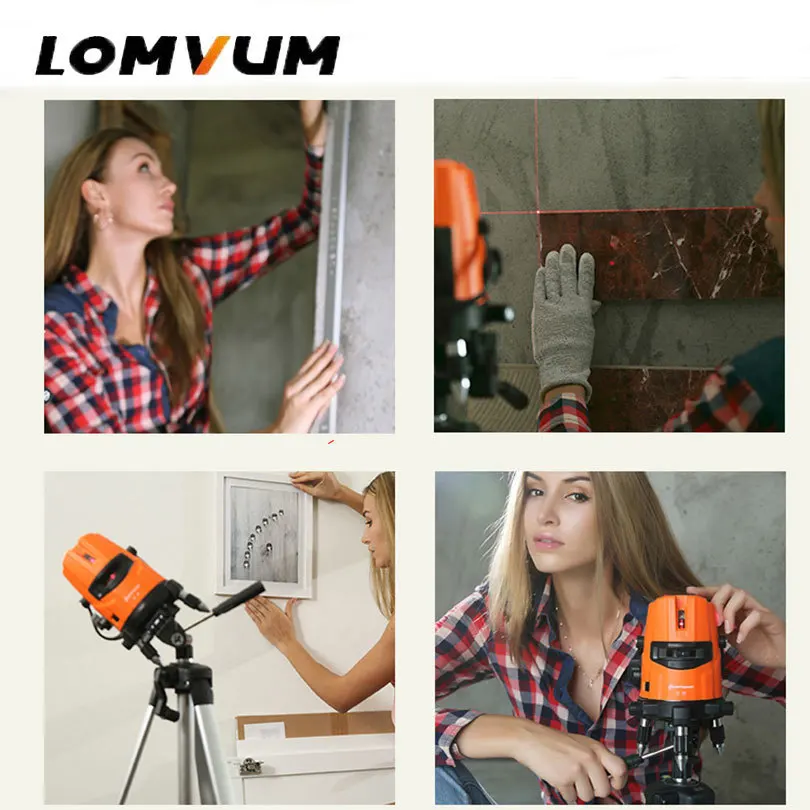 Штатив LOMVUM для лазерного уровня регулируемая длина 1 5 м 2 м|Лазерные уровни| |