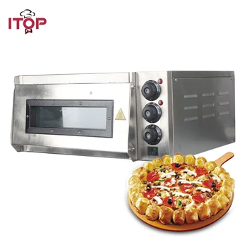 

ITOP 220V Electric Pizza Oven Cake roasted chicken Pizza Cooker Commercial use Kitchen Baking Machine