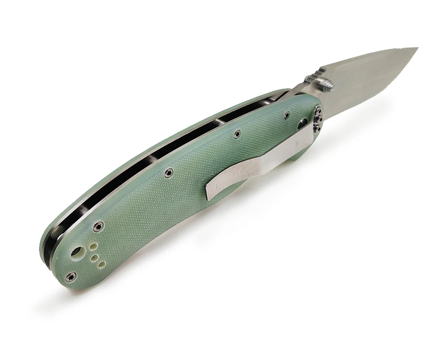 WTT AUS-8 Tactical Folding Knife G10 Handle Survival Outdoor Camping Portable Combat Knives EDC Hunting Multi Tools RAT Model 1