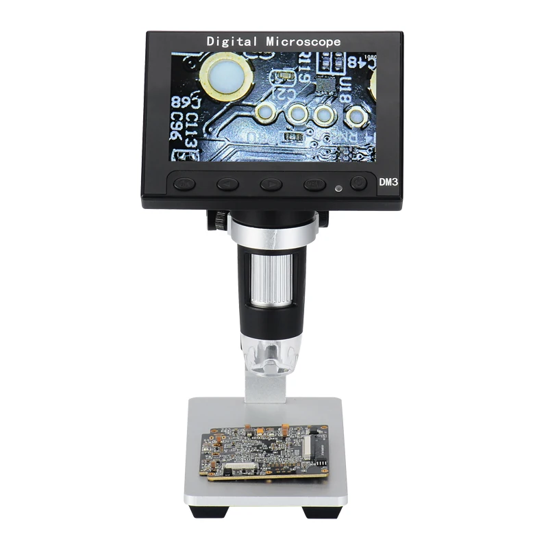 1000X видео микроскоп 5.0MP USB цифровой электронный микроскоп 4," дисплей с 8LED подсветкой для ремонта материнской платы PCB