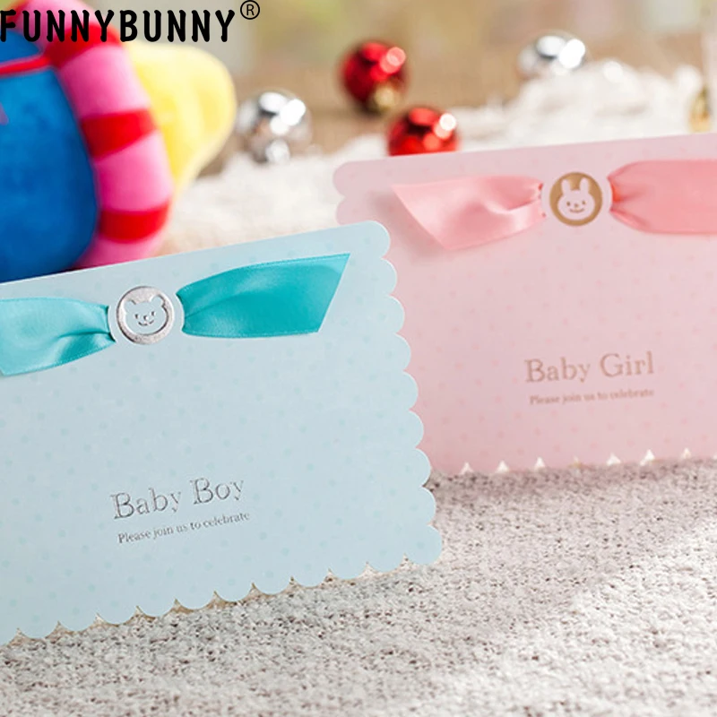  FUNNYBUNNY Personalised Baby Wedding Invitation Day Evening Invite Card Envelope - 33053904530