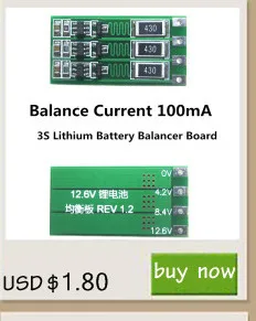 3S 40A 11.1V 12.6V 18650 lithium battery protection Board for drill 40A current Standard/Enhance/Balance