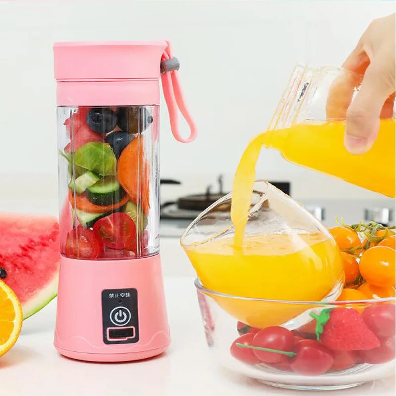 380ml Portable Juicer Blender USB Rechargeable Smoothie Juice Maker Blenders Automatic Mini Automatic Vegetable Fruit Mixer 380ml Portable Juicer Blender USB Rechargeable Smoothie Juice Maker Blenders Automatic Mini Automatic Vegetable Fruit Mixer