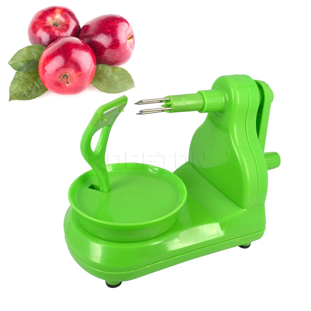 1pc Green Practical Manual Fruit Peeler Creative Home Kitchen Tool