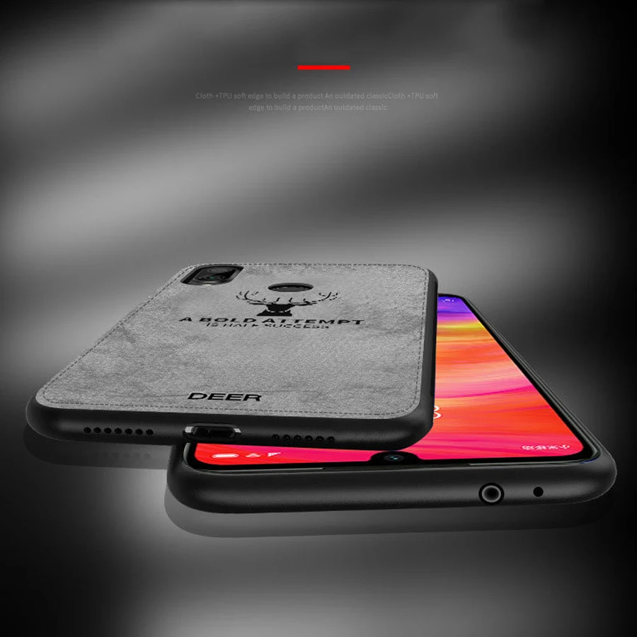 

For Xiaomi Mi 9 Fabric Case Cloth Matte Soft TPU Protective Back Cover for Xiaomi Xiomi Mi 9 Phone Cases