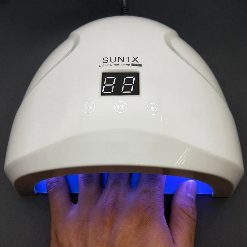 

36W UV LED Lamp Nail Dryer SUN1X LED UV Lamp Nail Lamp Curing for UV LED Gel Nails Polish Nail Art Tools With Bottom