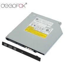 Deepfox superdrive dvd cd rw queimador escritor 9.5mm sata interna unidade óptica portátil notebook dvd gravador