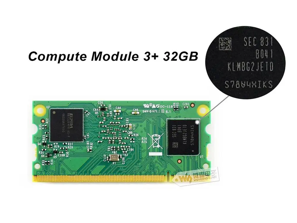  CM3+ 32GB Package A Development Kit Type A CM3+ IO Board DS18B20 IR Remote Controller