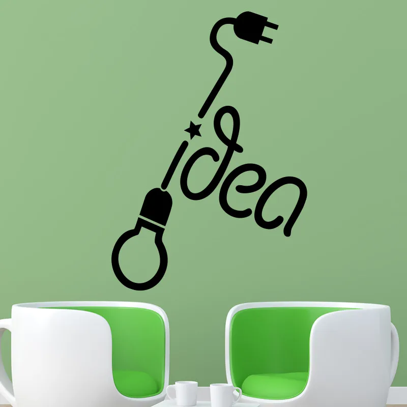 Idea Art Design Wall Stiker For Kids Rooms Home Decoration Decal Creative Mural Funny Stickers | Дом и сад