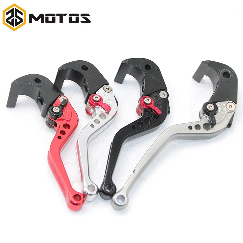 ZS MOTOS 5 colors CNC Motor Adjuster Brake Clutch Levers Case For