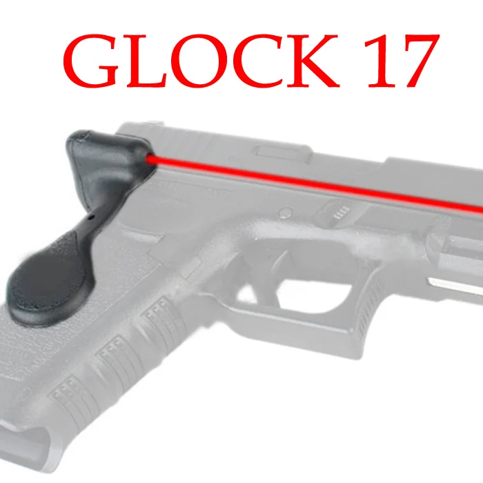 

Tactical preto prateado ponteiro DE ar G17 Glock red dot laser sight scope frete gratis