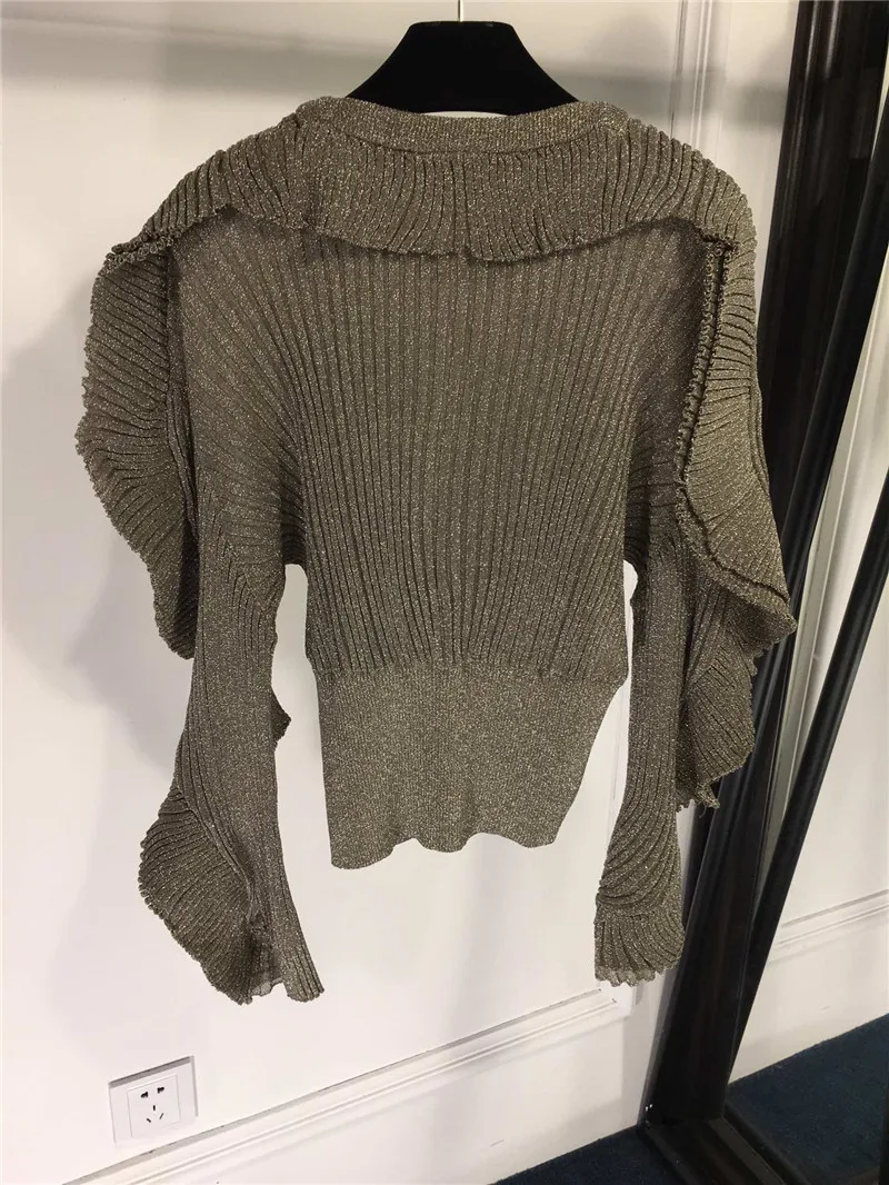 Mujeres Sweater Fomolayime De Jersey Alta Suéteres Primavera Moda 2019 Nueva Pullover vvwq5Z