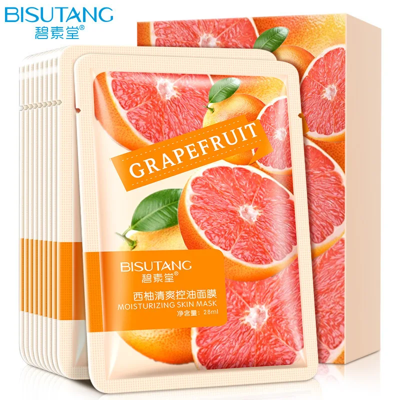 Маска для лица с грейпфрутом уход за кожей увлажняющая лампа против старения