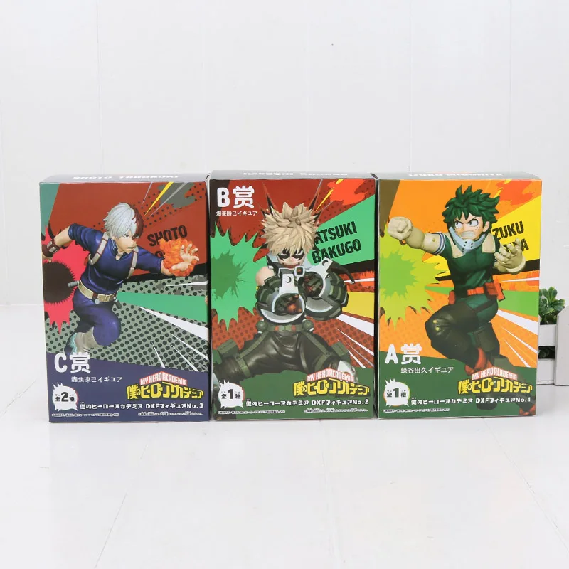 Моя геройская Академия с нулевой фигуркой Smack Midoriya Izuku Bakugou Katsuki Shoto Boku no Hero моя