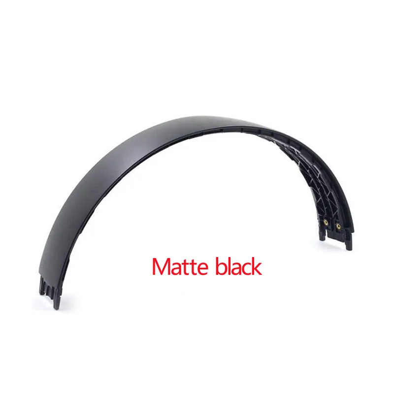 Matte Black SHELKEE Замена верхней оголовье колодки подушки запасные части для Beats Solo2 Solo2.0 проводной/беспроводной запчасти для ремонта наушников - Цвет: Matte Black
