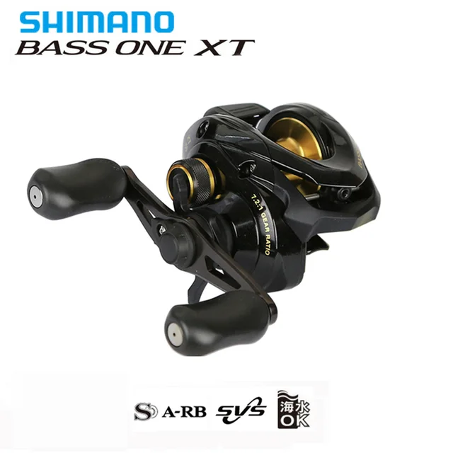 Best Offers SHIMANO NEW BASS ONE XT 210g Baitcasting Reel 5.0kg Power 7.2:1 4+1BB SVS brake technology S A-RB/A-RB Bearing fishing reels Best Offers SHIMANO NEW BASS ONE XT 210g Baitcasting Reel 5.0kg Power 7.2:1 4+1BB SVS brake technology S A-RB/A-RB Bearing fishing reels