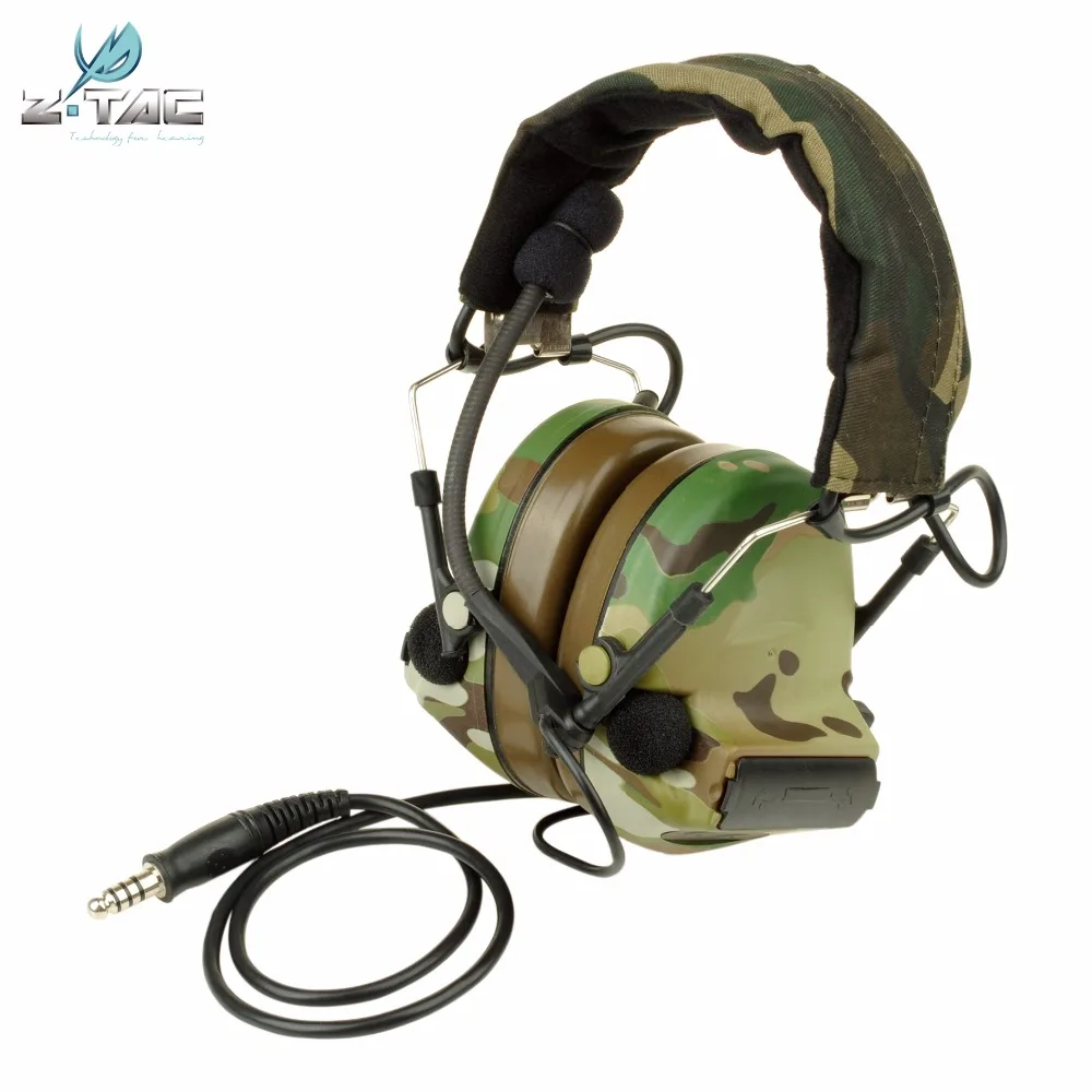 Z-Tactical Comtac II Noise Reduction Headset Earphone Airsoft Paintball Military Hunting Tactical Headphone Z041 Multicam Z-Tactical Comtac II Noise Reduction Headset Earphone Airsoft Paintball Military Hunting Tactical Headphone Z041 Multicam