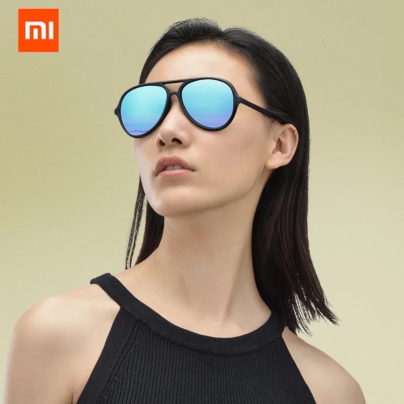 Xiaomi Mijia TS STR015-0105 Ice Blue TAC поляризационные солнцезащитные очки UV400 TAC линзы для мужчин и женщин для спорта на открытом воздухе, езды на велосипеде, вождения