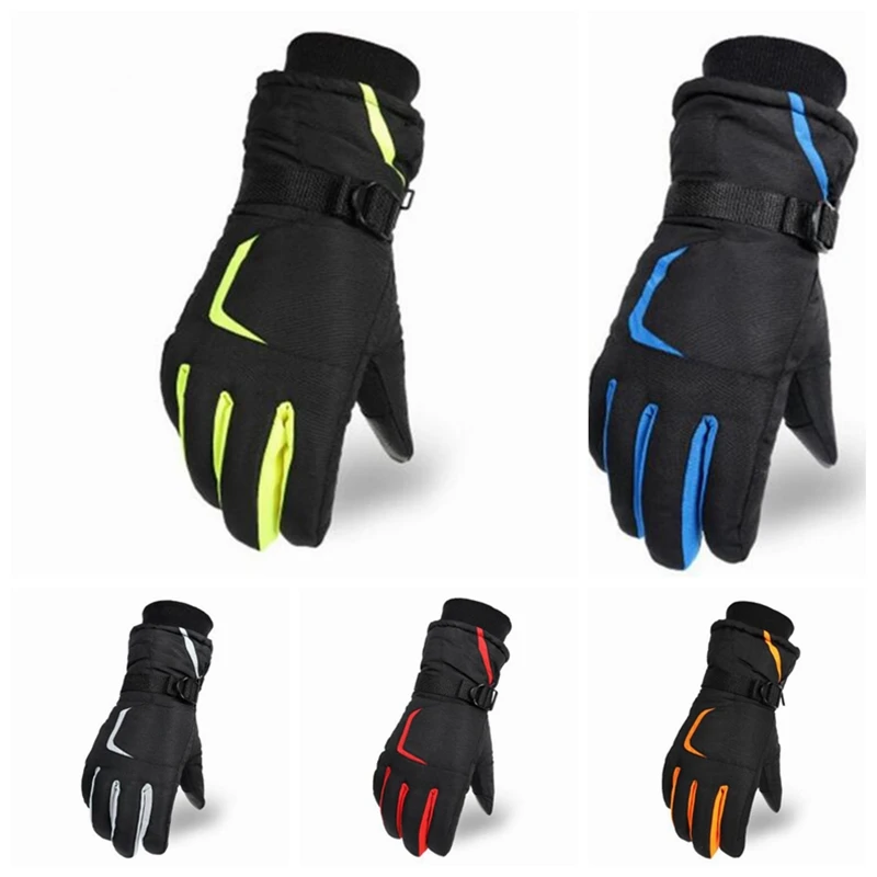 Luvas de Esqui Snowmobile da Motocicleta Luvas de Neve à Prova Weimostar Velo Térmico Luvas Snowboard Inverno d’ Água Unisex Aquecidas