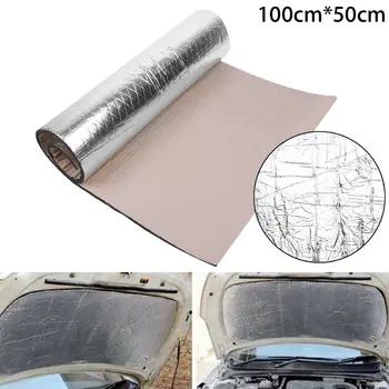 

High quality Car Sound Proofing 50x100cm Deadening Closed Cell Foam Insulation Heat Mat 10mm Car Sound Proofing pad