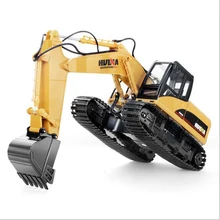 HuiNa Toys 15 Channel 2 4G 1 12 font b RC b font Excavator Charging font