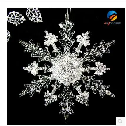 

Christmas ornaments ornaments window decoration snow ice edge effect acrylic snowflake diamond snowflake effect