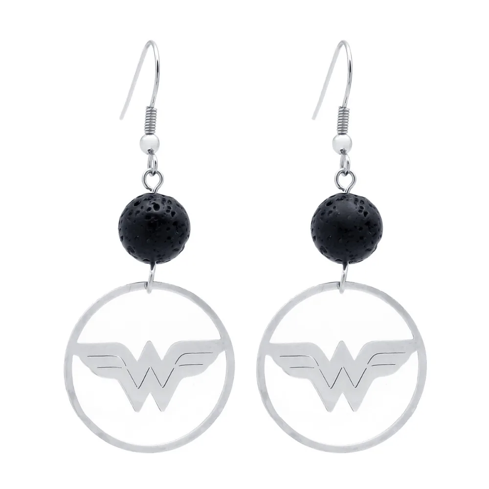 ZP-SS035-2 Lava Diffuser Earrings