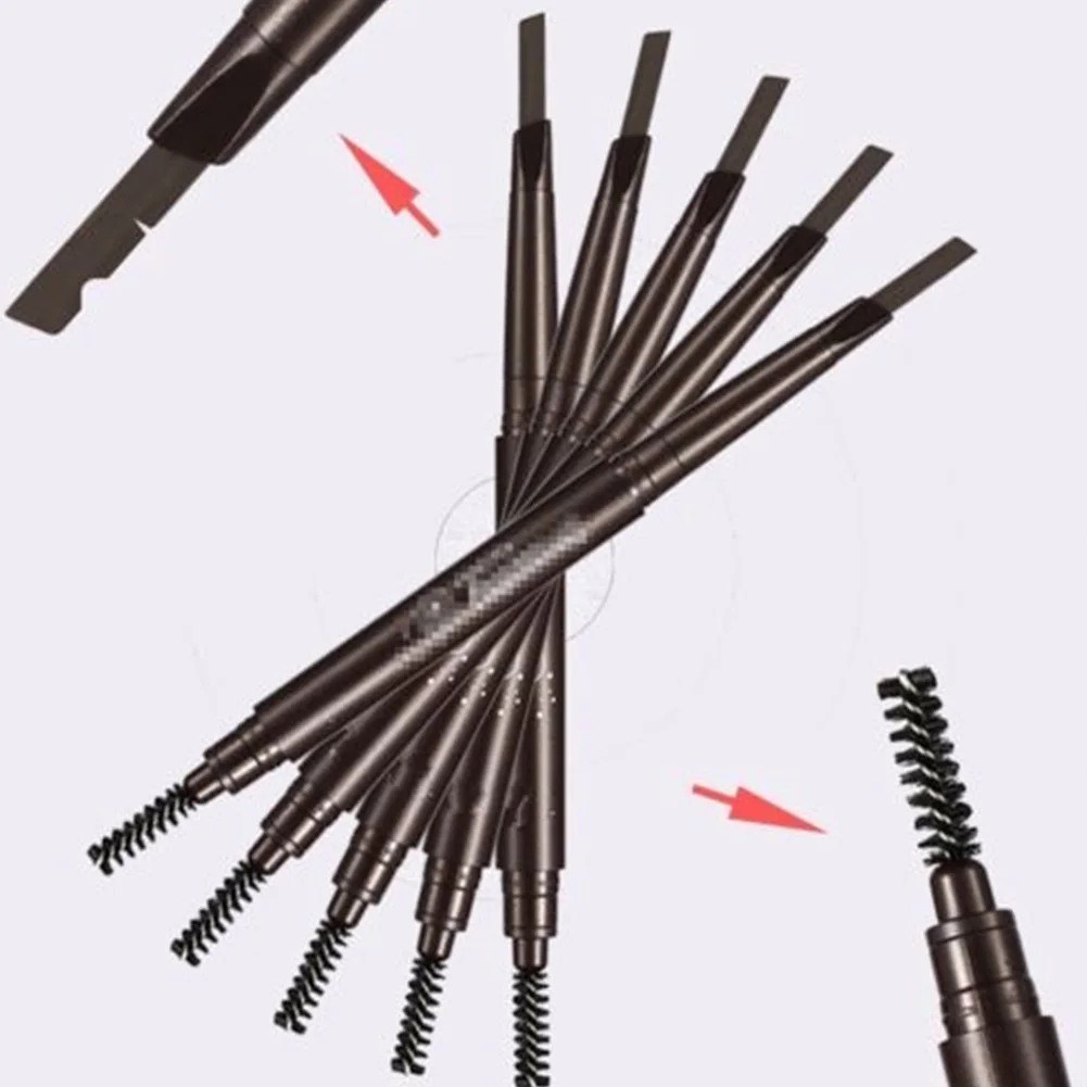 Карандаш для бровей специальный двойной макияж автоматический карандаш для бровей водонепроницаемый длинный стойкий для бровей Косметика для макияжа