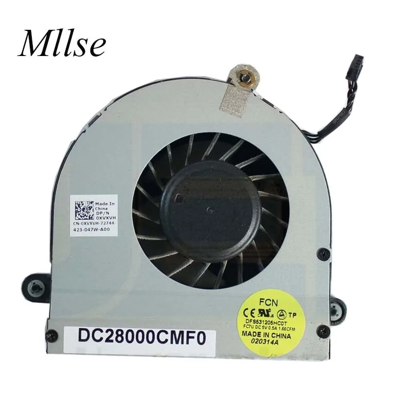 

Free Shipping Notebook CPU Cooling Cooler Fan For DELL ALIENWARE M17X R3 R4 XVXVH 0XVXVH By FORCECON DC28000CMF0