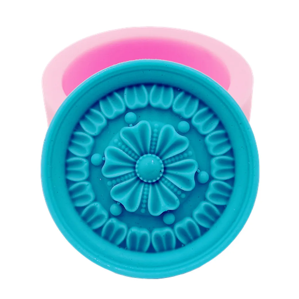 

Great-Mold Round Handmade Soap Mold Silicone Mold for Natural Soap Making