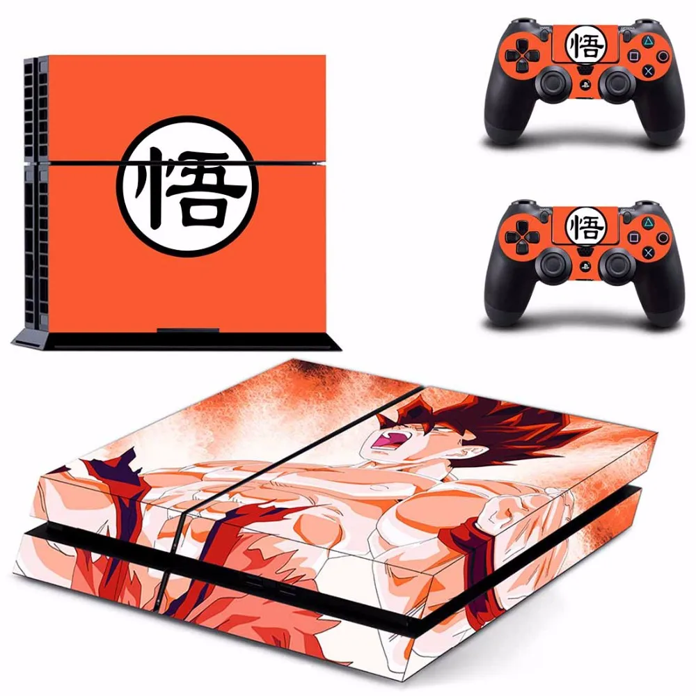Dragon. Ball. Z PS4 skin Ps4 Консоль дизайнерская защитная виниловая наклейка для Sony Playstation 4