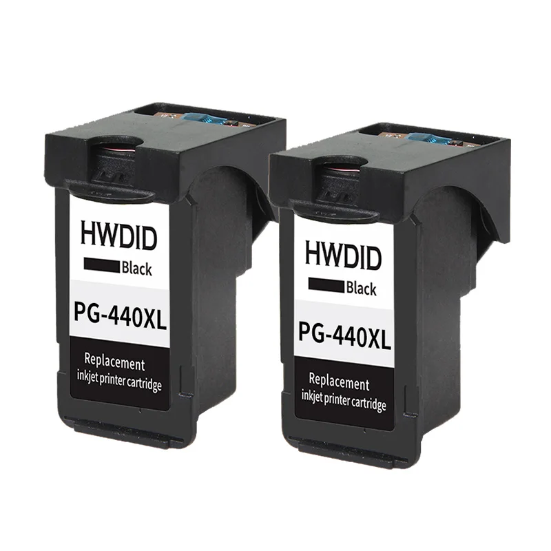 HWDID 2PK PG-440 CL-441 XL чернильный картридж Замена для Canon PG440 pg 440 cl 441 для Canon PIXMA MX374 MX394 MX434 MX454 MX474 3540 - Цвет: 440 441 2 x Black