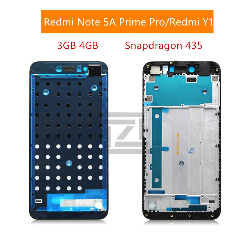 Средняя рамка для Xiaomi Redmi Note 5A Prime Pro средняя подставка жк-экрана лицевая панель