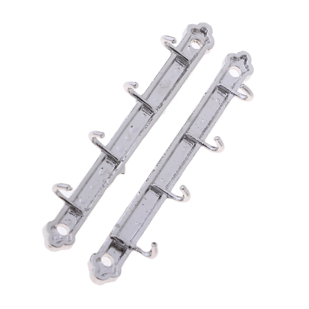 1/12 Dollhouse Miniature Clothes Coat Hook Rack Wall Hanger