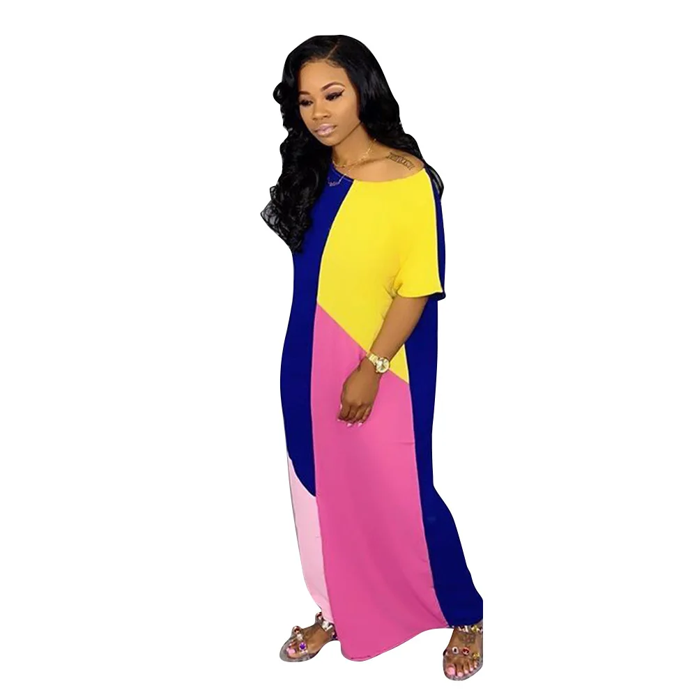 

New style African Dashiki fashion classic Print elastic cloth Women clothing long dress size S M L XL XXL TS604